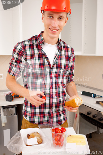 Image of lunch repairman