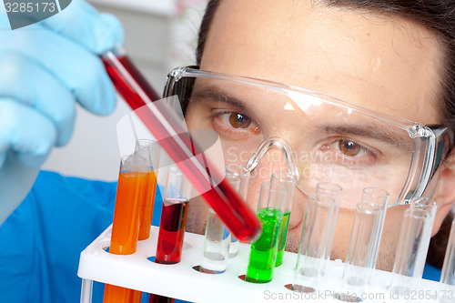 Image of Lab worker