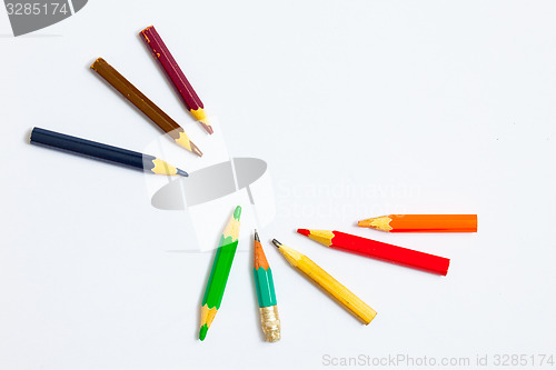 Image of several vintage pencils