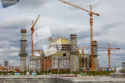 Image of Construction of the mosque