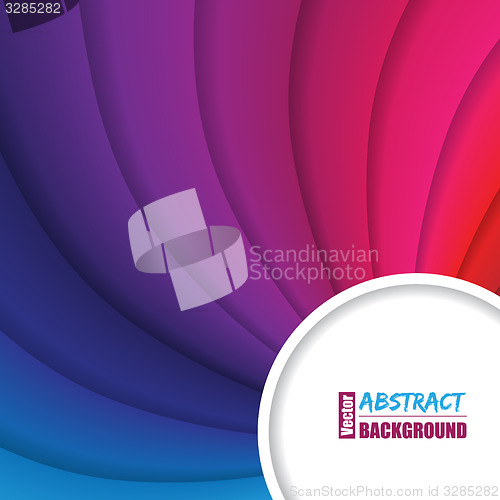 Image of Twirling rainbow background with  text container