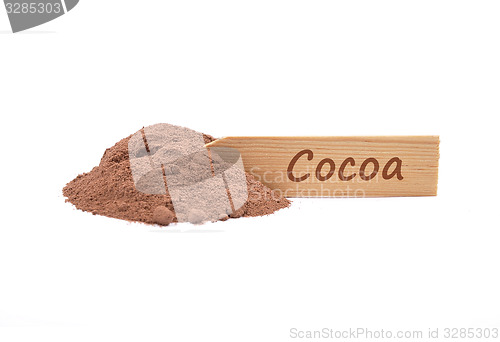 Image of Cocoa at plate