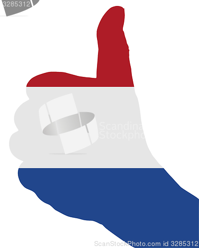 Image of Dutch finger signal