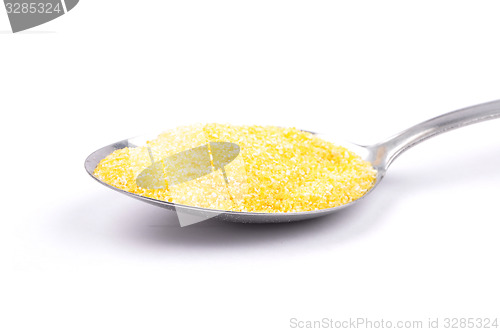 Image of Polenta on spoon