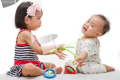 Image of Asian Chinese Childrens Playing