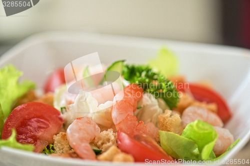 Image of shrimp vegetable salad