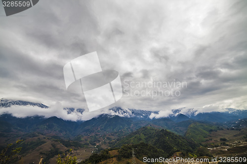 Image of Rice field terraces. Sapa Vietnam