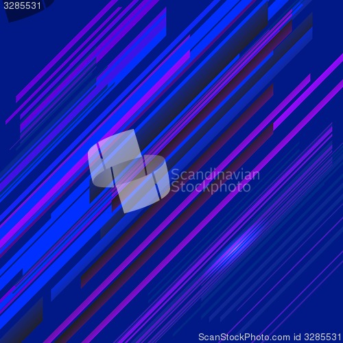 Image of Blue Line Background