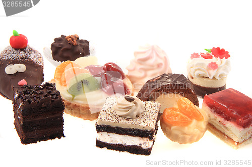 Image of sweet color desserts