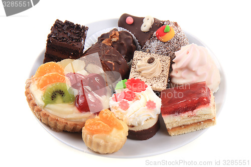 Image of sweet color desserts