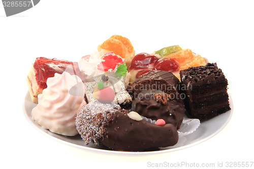 Image of sweet color desserts