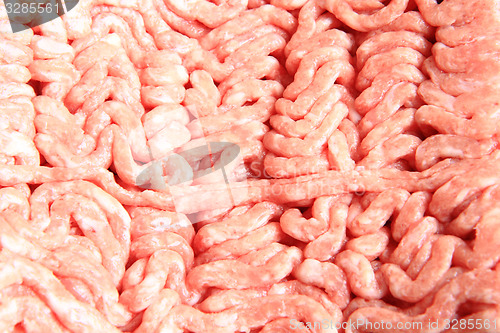 Image of raw ground meat background