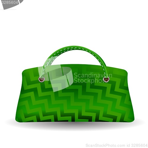 Image of Green Handbag