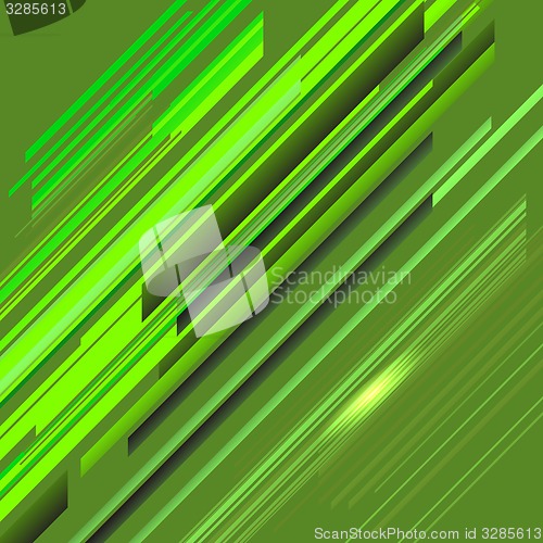 Image of Green Line Background