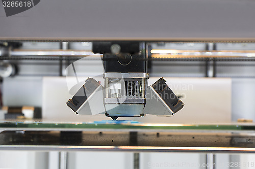 Image of 3D Printer Printing