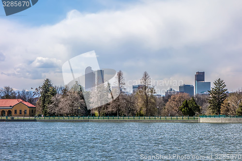 Image of denver city skyline scenes near and around downtown