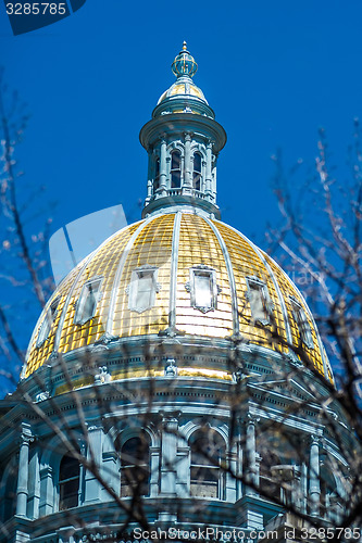 Image of denver city skyline scenes near and around downtown