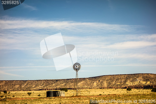 Image of traveling through new mexico state near albuquerque