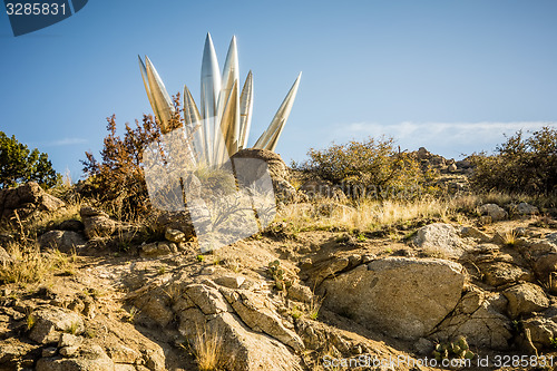 Image of traveling through new mexico state near albuquerque