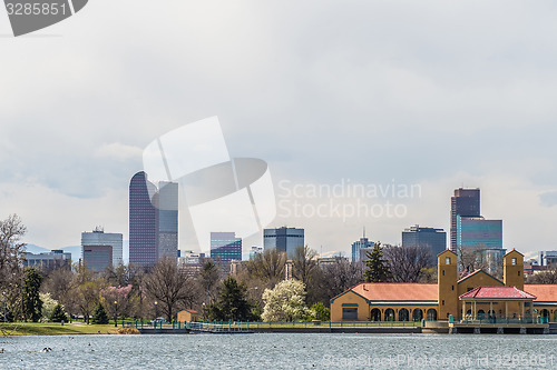 Image of denver city skyline scenes near and around downtown