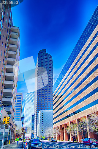 Image of denver city skyline scenes near and around downtown