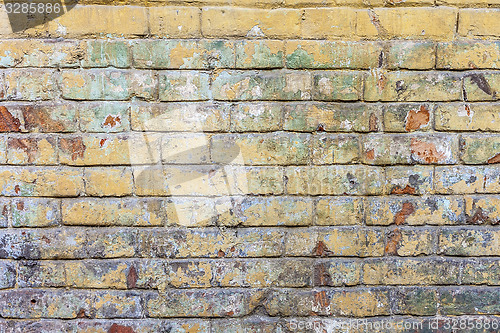 Image of Colored Brick Wall