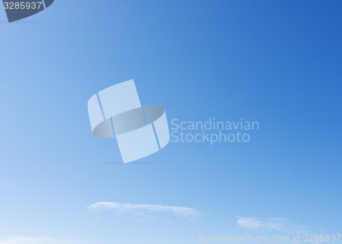 Image of blue sky
