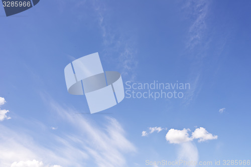 Image of blue sky