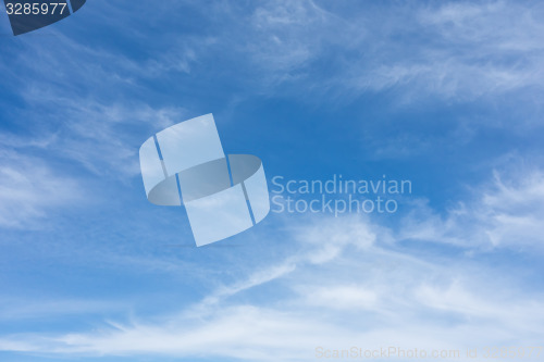 Image of blue sky