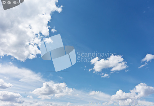 Image of blue sky