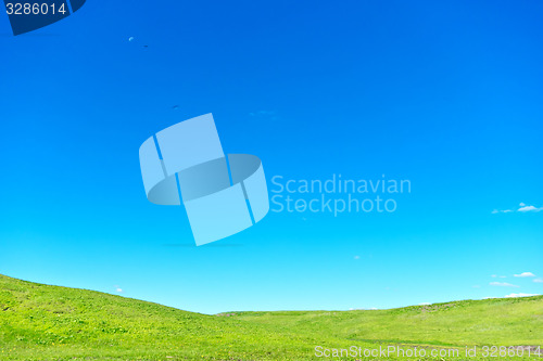 Image of blue sky