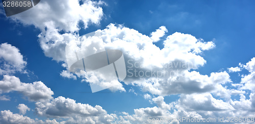 Image of blue sky