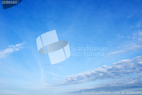 Image of blue sky