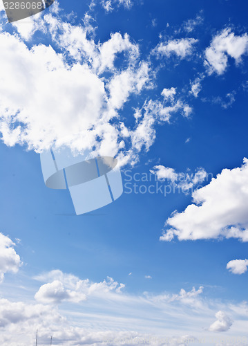 Image of blue sky