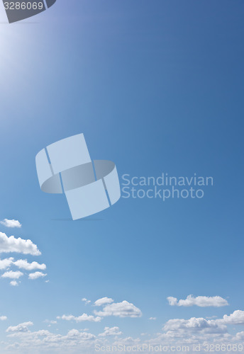 Image of blue sky