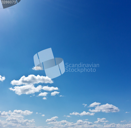 Image of blue sky
