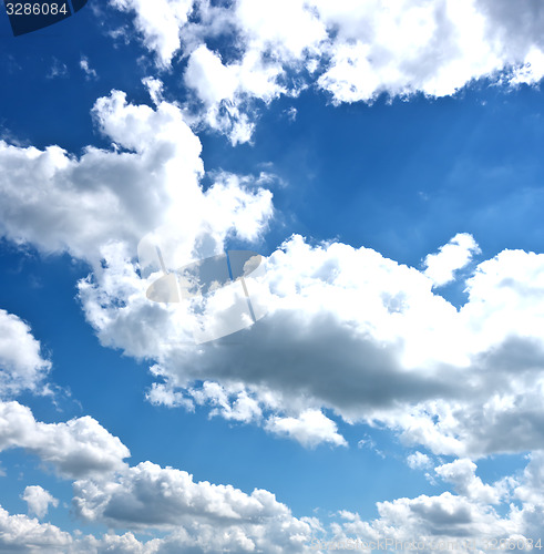 Image of blue sky