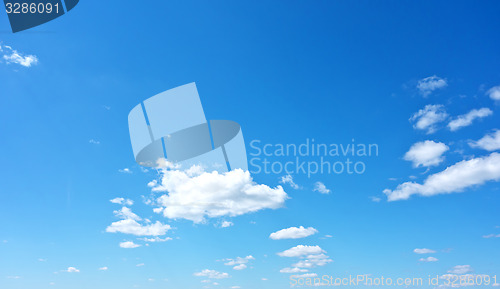 Image of blue sky