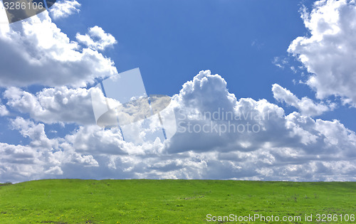 Image of blue sky