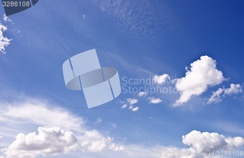 Image of blue sky