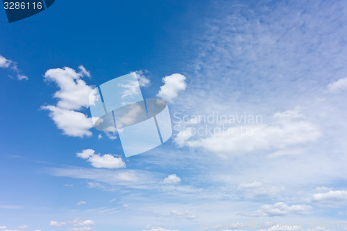 Image of blue sky