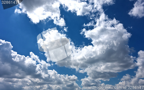 Image of blue sky