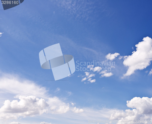 Image of blue sky