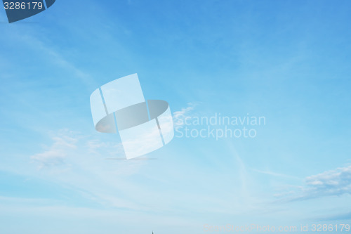 Image of blue sky