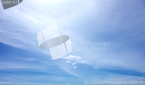 Image of blue sky