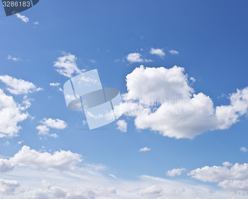 Image of blue sky