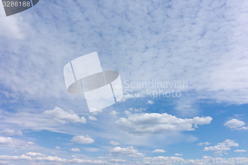 Image of blue sky