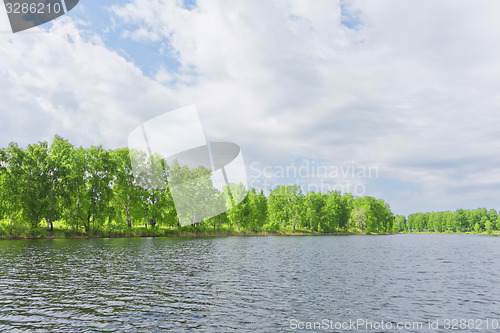 Image of beautiful lake