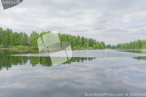 Image of beautiful lake