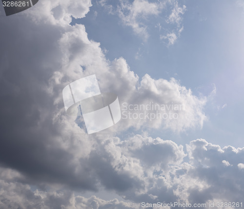 Image of rainy clouds